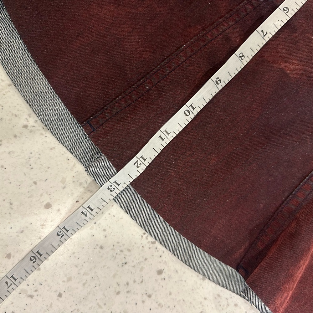 Wild Fable Burgundy Super Mini Skirt Size 0 - Picture 5 of 5